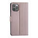 Hoesje voor iPhone 12 Mini - Roze - Book Case - TPU Hoesje voor iPhone 12 Mini - Roze - Book Case - TPU