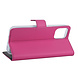 Hoesje voor iPhone 12-12 Pro - Felroze - Book Case - TPU Hoesje voor iPhone 12-12 Pro - Felroze - Book Case - TPU