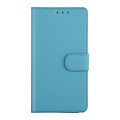 LichtBlauw hoesje iPhone 12 Pro Max - Book Case - Kaarthouder