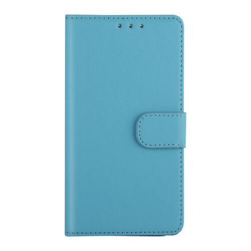 LichtBlauw hoesje iPhone 12 Pro Max - Book Case - Kaarthouder