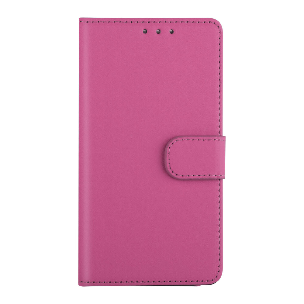Felroze hoesje iPhone 12 Pro Max - Book Case - Kaarthouder