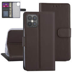 Apple iPhone 12 Pro Max Braun Book-Case hul - Kartenhalter