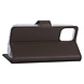 Bruin hoesje iPhone 12 Pro Max - Book Case - Kaarthouder Bruin hoesje iPhone 12 Pro Max - Book Case - Kaarthouder