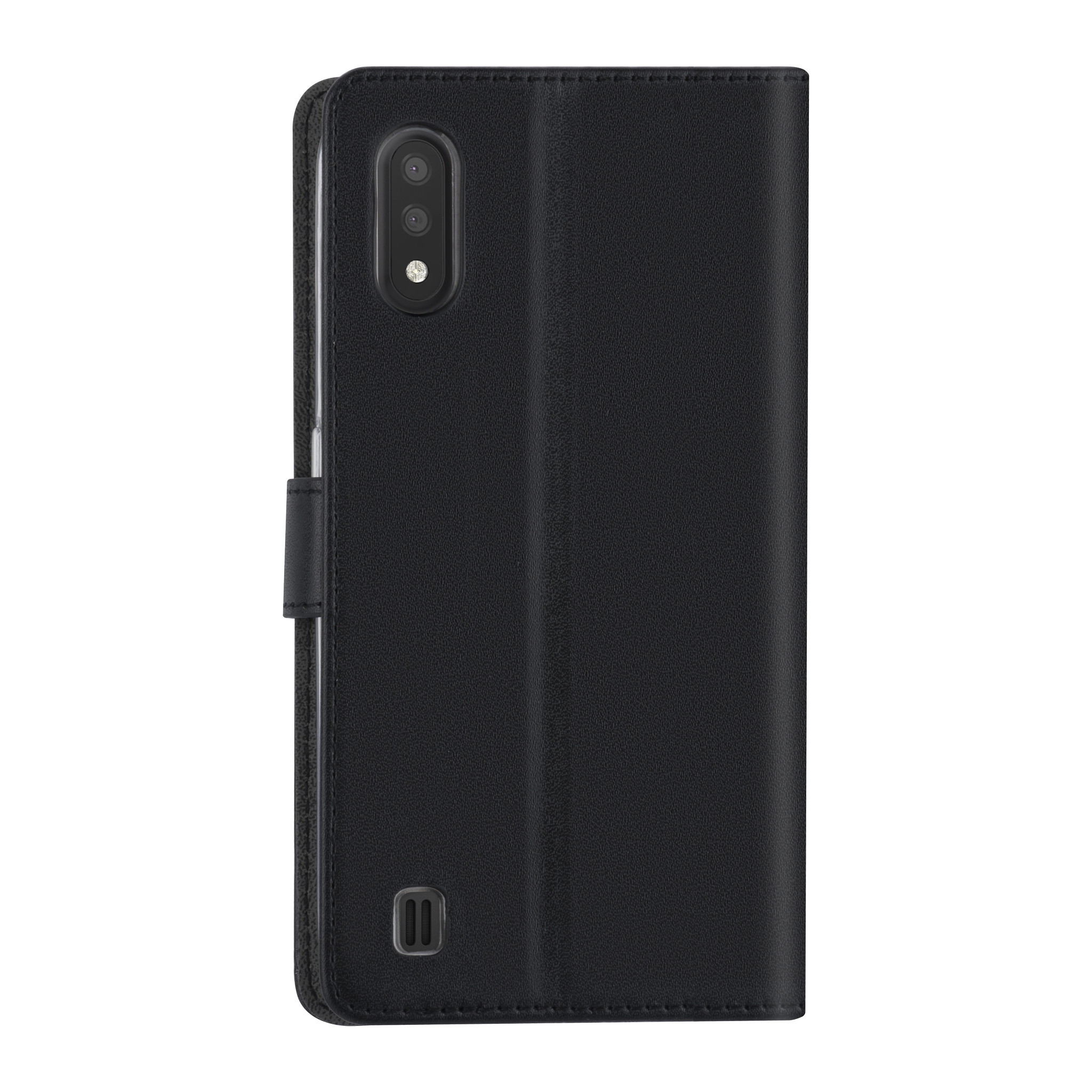 Zwart hoesje Samsung Galaxy A01 - Book Case - Kaarthouder (A015F), foto 3 van 5