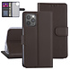 Hoesje voor iPhone 12 Mini - Bruin - Book Case - TPU Hoesje voor iPhone 12 Mini - Bruin - Book Case - TPU