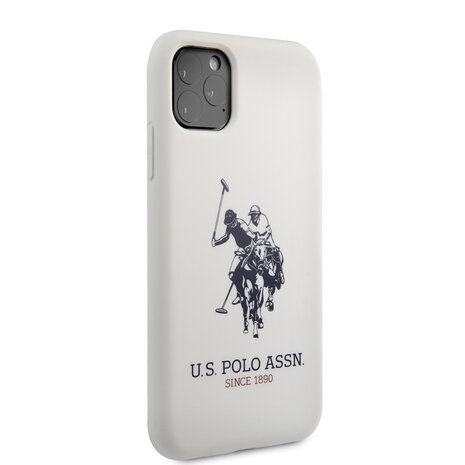 US Polo Apple iPhone 11 Pro Weiß Back-Cover hul - Großes Pferd