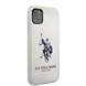 US Polo Apple iPhone 11 Pro Wit Backcover hoesje - Groot paard US Polo Apple iPhone 11 Pro Wit Backcover hoesje - Groot paard