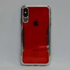Apple iPhone X-Xs TPU Back-Cover hul - Rot