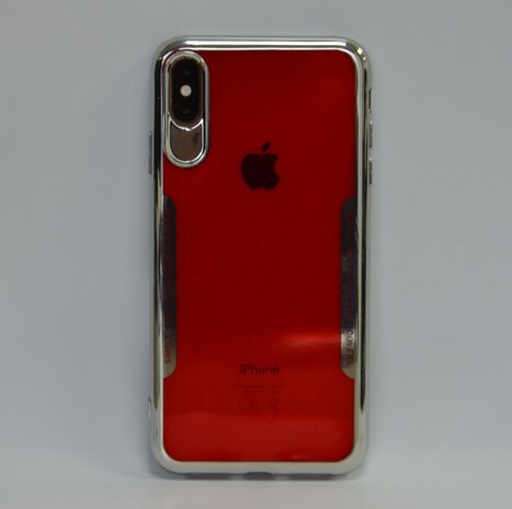 Apple iPhone X-Xs TPU Back cover coque - Rouge Apple iPhone X-Xs TPU Back cover coque - Rouge