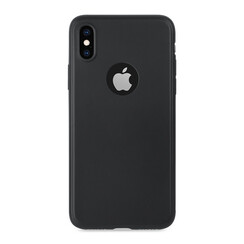 Backcover voor iPhone X-Xs - Zwart