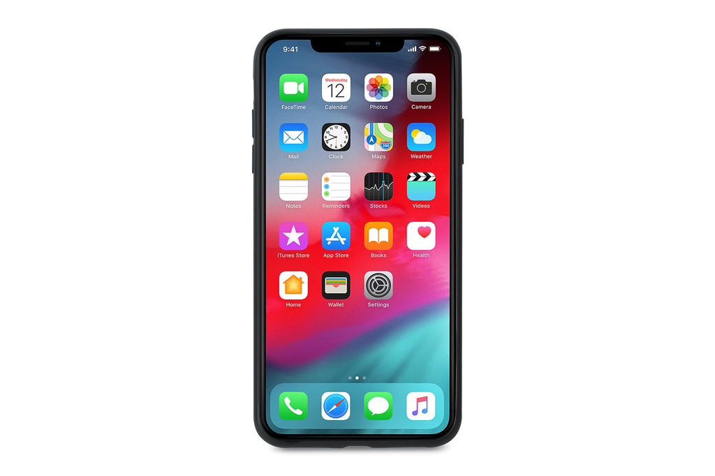 Backcover voor iPhone X-Xs - Zwart, foto 2 van 6