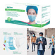 50x Bouchons médicaux 3 couches masques bouche jetable - Bleu 50x Bouchons médicaux 3 couches masques bouche jetable - Bleu
