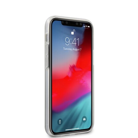 Guess Guess Apple iPhone 12 Mini Weiß Back-Cover hul - TPU Guess Guess Apple iPhone 12 Mini Weiß Back-Cover hul - TPU