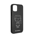 Karl Lagerfeld Karl Lagerfeld Apple iPhone 12 Mini White Back cover case - Embossed