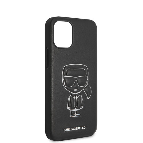 Karl Lagerfeld Karl Lagerfeld Apple iPhone 12 Mini White Back cover case - Embossed