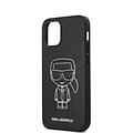 Karl Lagerfeld Karl Lagerfeld Apple iPhone 12 Mini White Back cover case - Embossed
