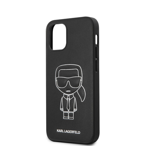 Karl Lagerfeld Karl Lagerfeld Apple iPhone 12 Mini White Back cover case - Embossed
