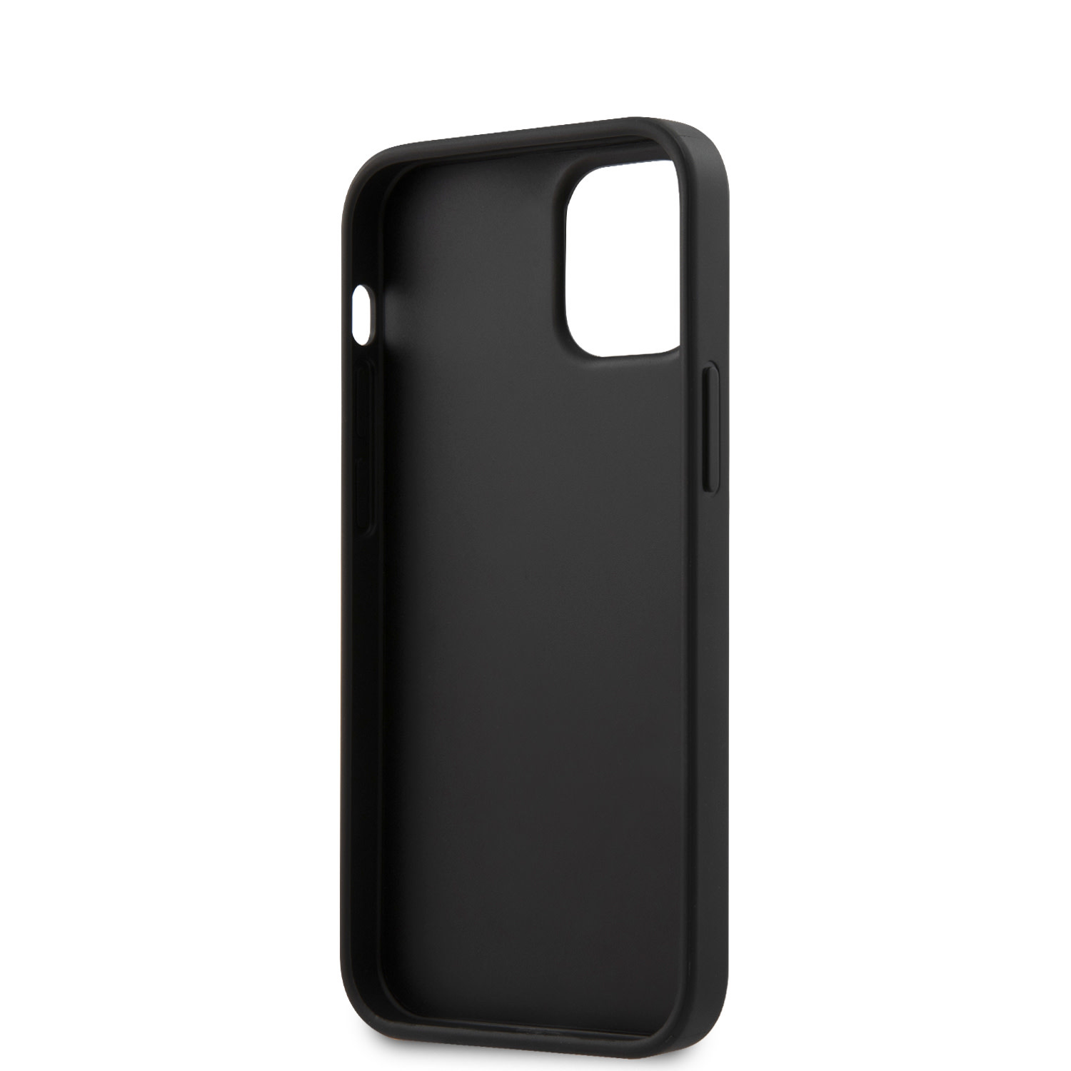 Karl Lagerfeld Karl Lagerfeld Apple iPhone 12 Mini Backcover hoesje Zilver - Saffiano, foto 3 van 6
