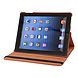 Apple iPad 2-3-4 Orange Book Case Tablet - 360 degrees rotatable Apple iPad 2-3-4 Orange Book Case Tablet - 360 degrees rotatable