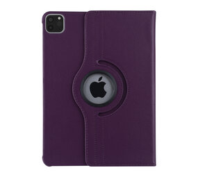 Apple iPad Pro 11 inch 2020 Lila Book Case Tablet - 360 Grad drehbar Apple iPad Pro 11 inch 2020 Lila Book Case Tablet - 360 Grad drehbar