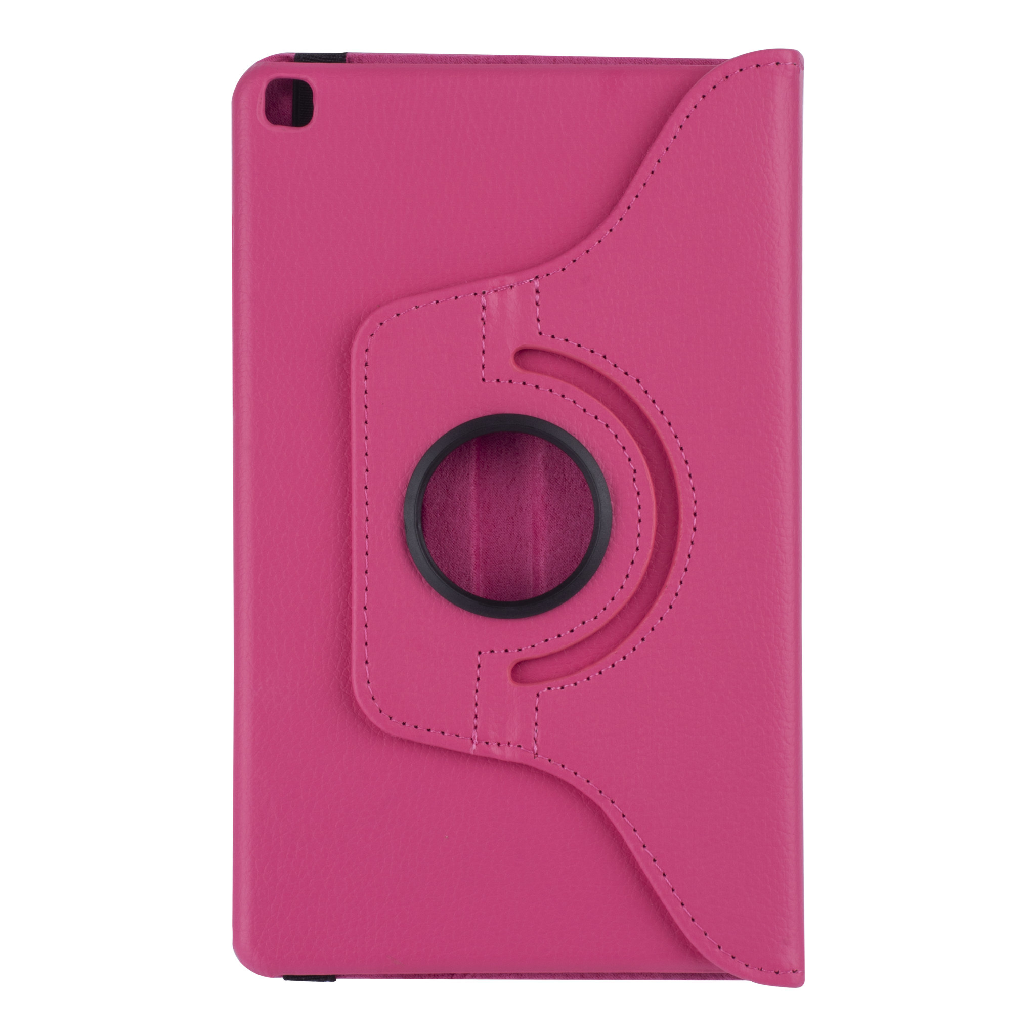 Samsung Tab A 8.0 2019 Felroze Book Case Tablethoes - 360 graden draaibaar