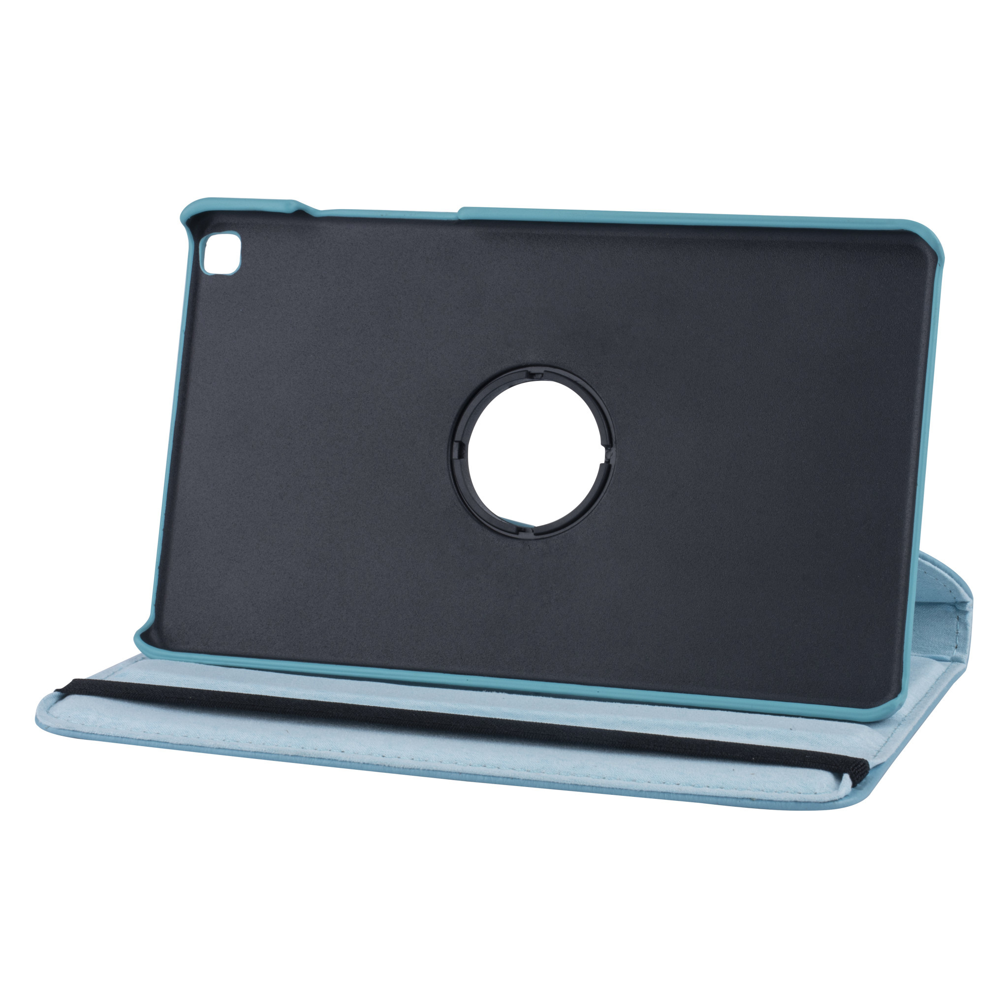 Samsung Tab A 8.0 2019 Lichtblauw Book Case Tablethoes - 360 graden draaibaar, foto 2 van 6