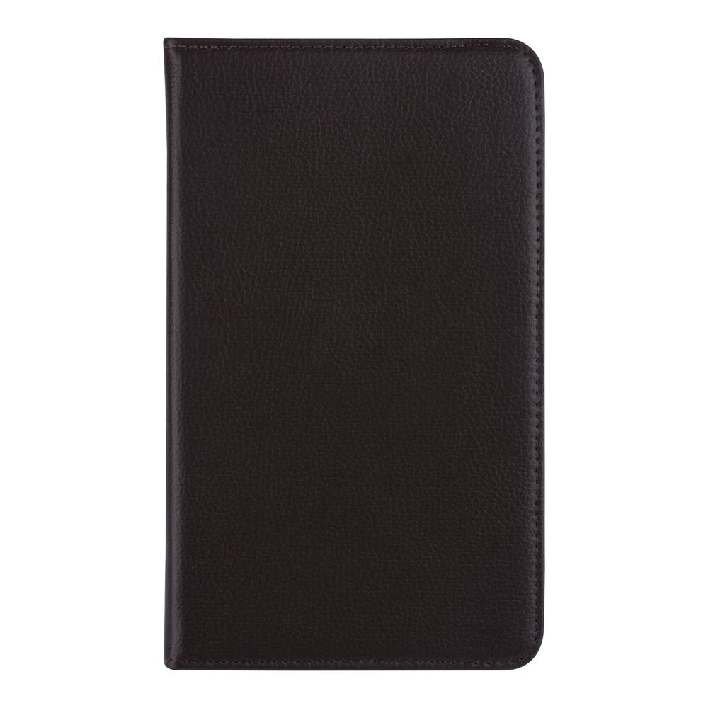 Samsung Tab A 8.0 2019 Bruin Book Case Tablethoes - 360 graden draaibaar Samsung Tab A 8.0 2019 Bruin Book Case Tablethoes - 360 graden draaibaar