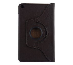 Samsung Tab A 8.0 2019 Bruin Book Case Tablethoes - 360 graden draaibaar Samsung Tab A 8.0 2019 Bruin Book Case Tablethoes - 360 graden draaibaar