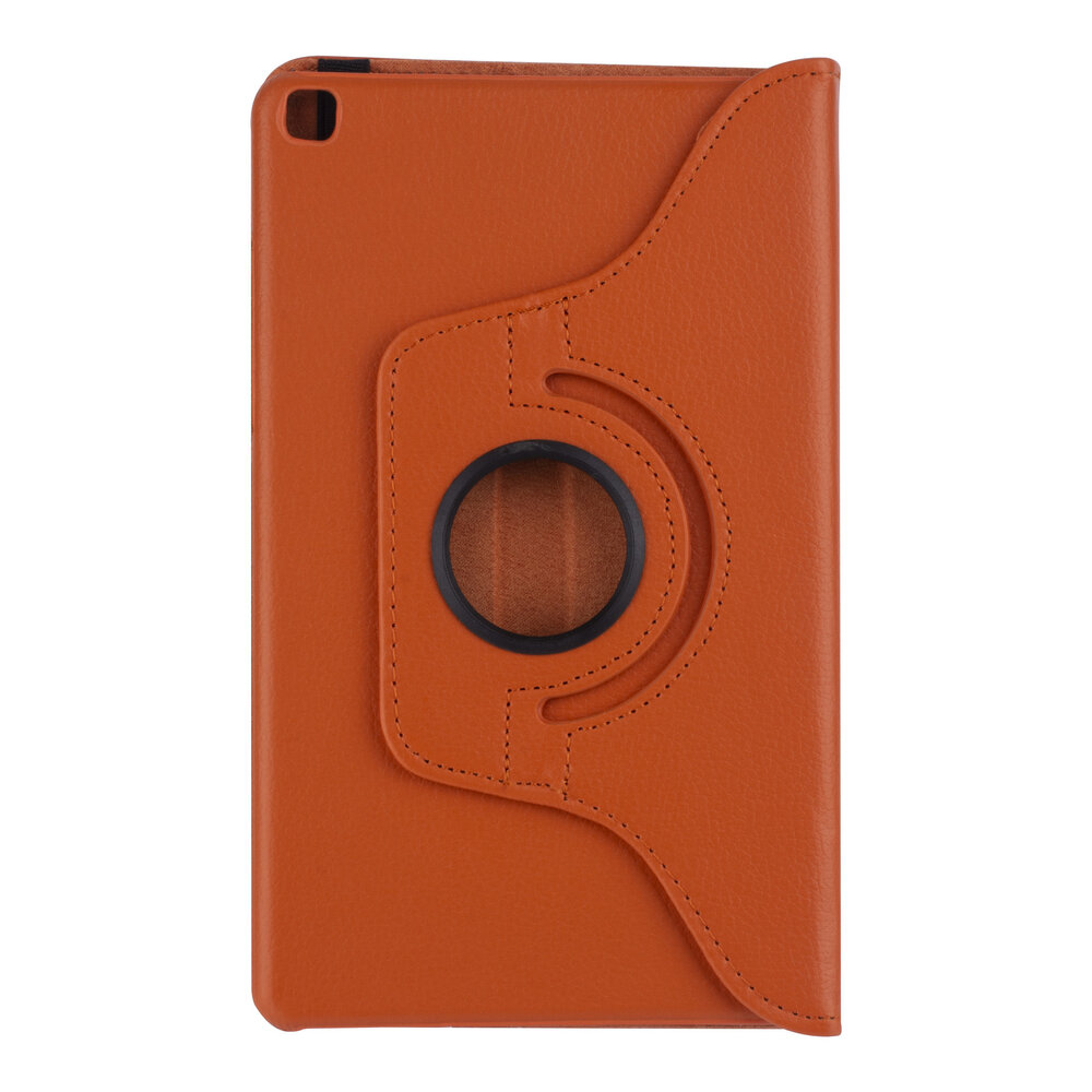 Samsung Tab A 8.0 2019 Oranje Book Case Tablethoes - 360 graden draaibaar Samsung Tab A 8.0 2019 Oranje Book Case Tablethoes - 360 graden draaibaar
