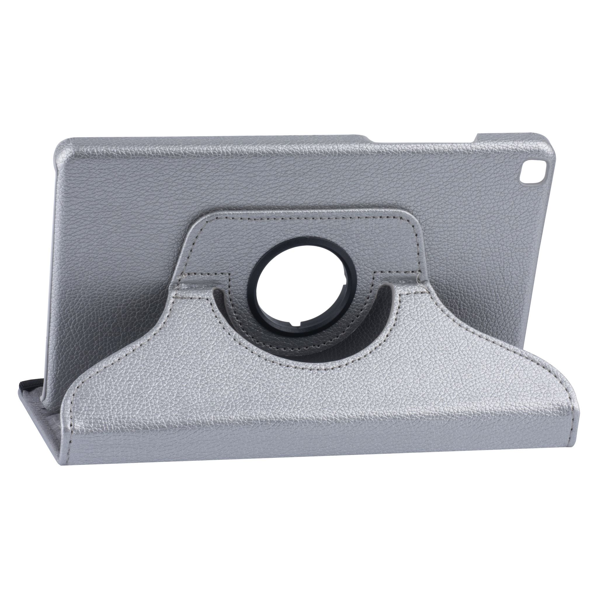 Samsung Tab A 8.0 2019 Zilver Book Case Tablethoes - 360 graden draaibaar, foto 3 van 6