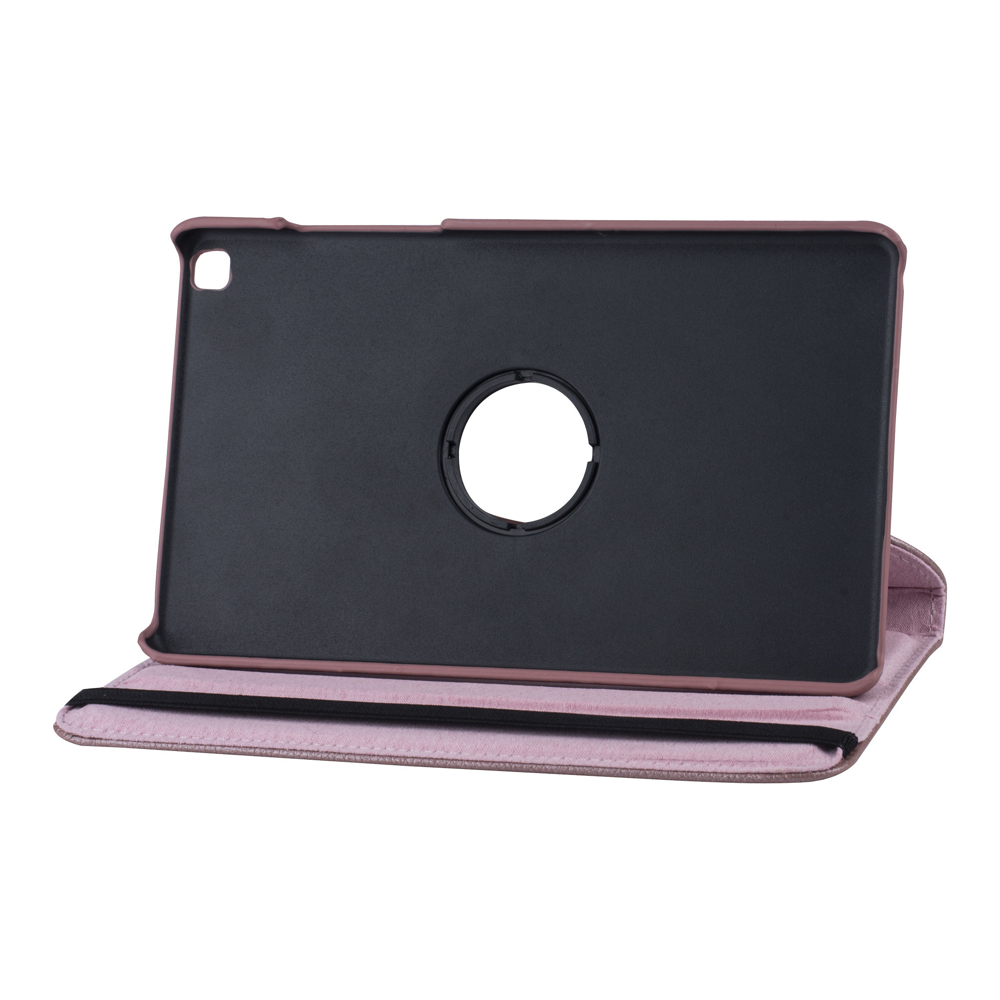 Samsung Tab A 8.0 2019 Rose Gold Book Case Tablethoes - 360 graden draaibaar, foto 2 van 6