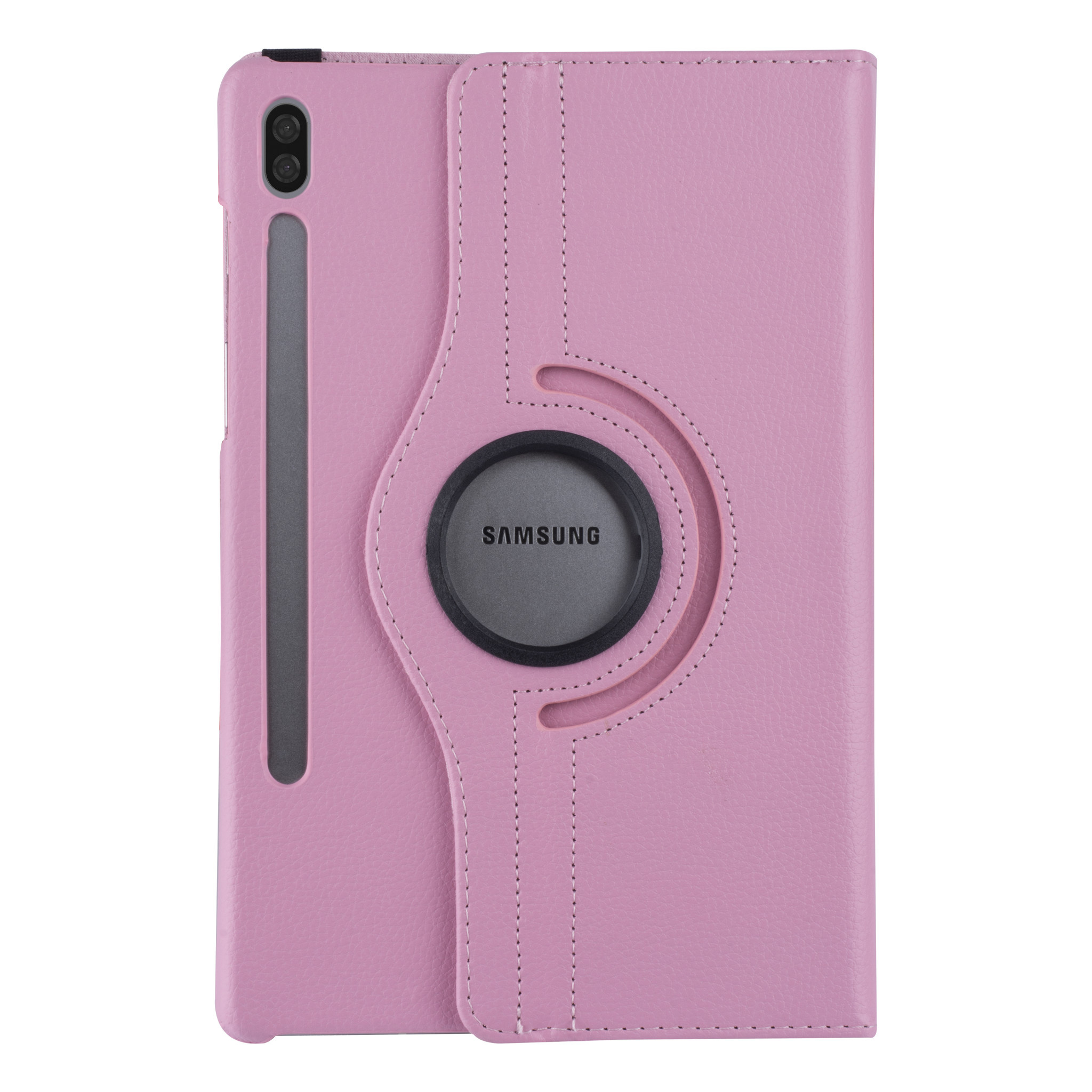 Samsung Tab S6 Roze Book Case Tablethoes - 360 graden draaibaar