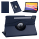 Samsung Tab S6 Bleu foncé Tablet Housse - 360 degrés rotatif Samsung Tab S6 Bleu foncé Tablet Housse - 360 degrés rotatif