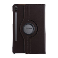 Samsung Tab S6 Brown Book Case Tablet - 360 degrees rotatable