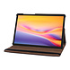 Samsung Tab S6 Bruin Book Case Tablethoes - 360 graden draaibaar Samsung Tab S6 Bruin Book Case Tablethoes - 360 graden draaibaar