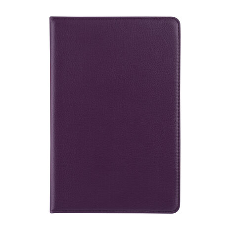 Samsung Tab S6 Paars Book Case Tablethoes - 360 graden draaibaar Samsung Tab S6 Paars Book Case Tablethoes - 360 graden draaibaar
