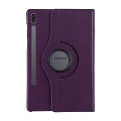 Samsung Tab S6 Paars Book Case Tablethoes - 360 graden draaibaar
