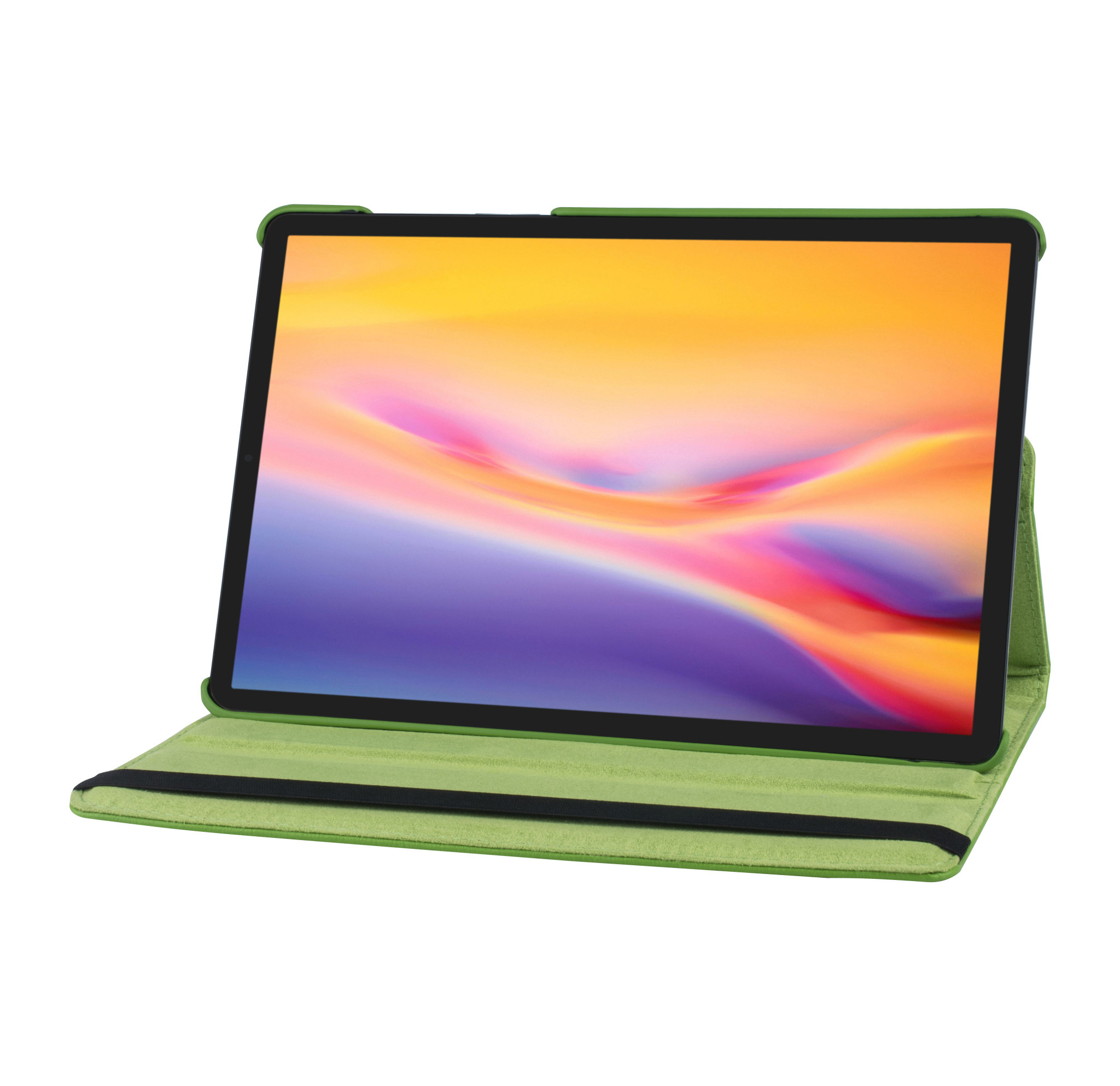 Samsung Tab S6 Groen Book Case Tablethoes - 360 graden draaibaar, foto 2 van 6
