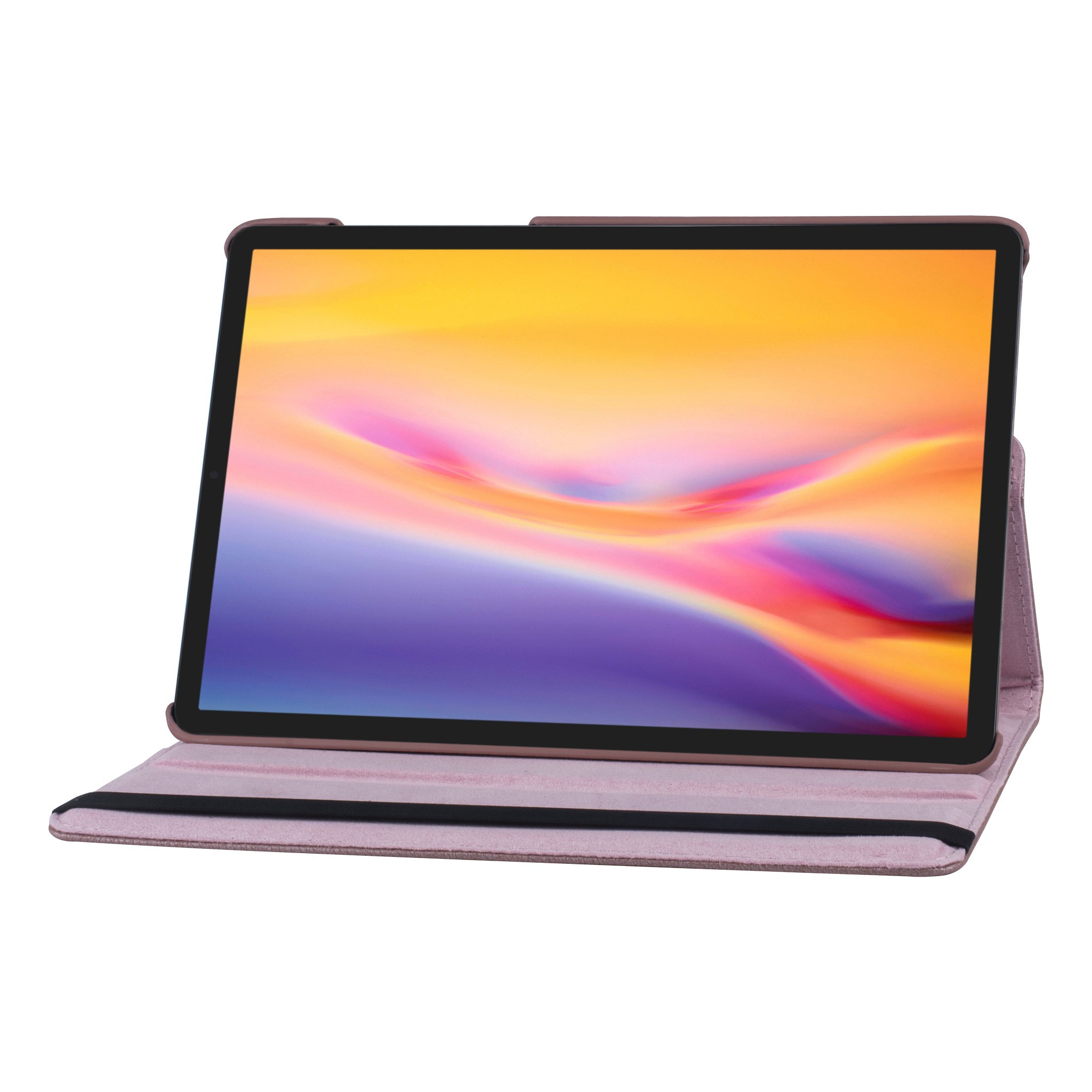 Samsung Tab S6 Rose Gold Book Case Tablethoes - 360 graden draaibaar, foto 2 van 6