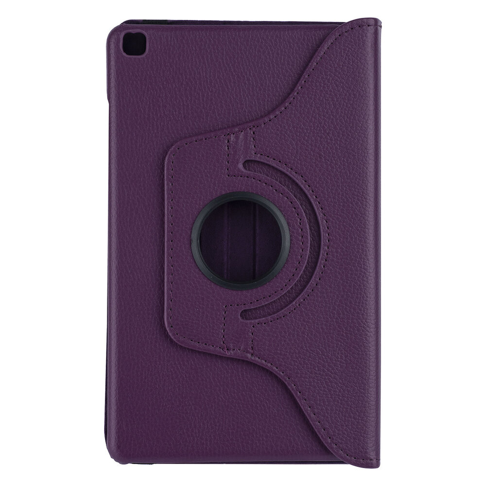 Samsung Tab A 8.0 2019 Purper Book Case Tablethoes - 360 graden draaibaar Samsung Tab A 8.0 2019 Purper Book Case Tablethoes - 360 graden draaibaar