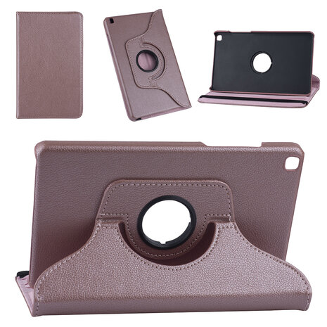 Samsung Tab A 8.0 2019 Rose Gold Book Case Tablet - 360 degrees rotatable Samsung Tab A 8.0 2019 Rose Gold Book Case Tablet - 360 degrees rotatable