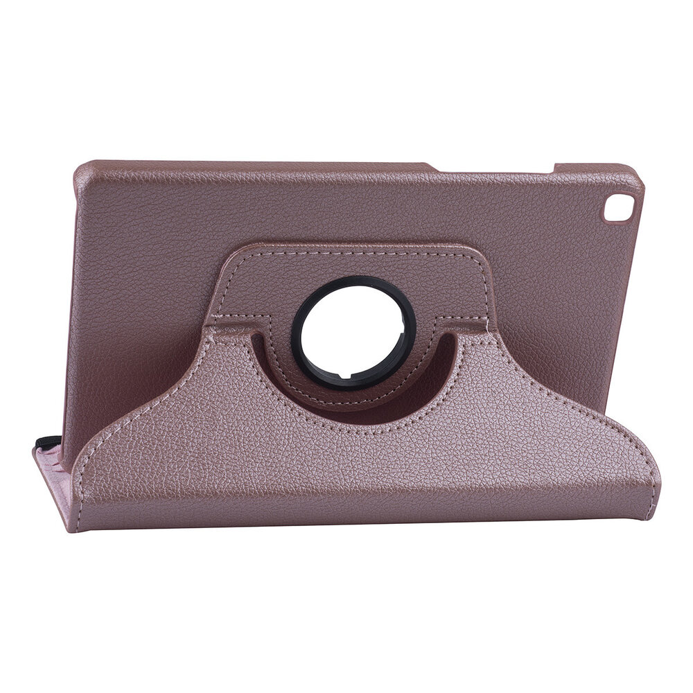 Samsung Tab A 8.0 2019 Rose Gold Book Case Tablethoes - 360 graden draaibaar Samsung Tab A 8.0 2019 Rose Gold Book Case Tablethoes - 360 graden draaibaar
