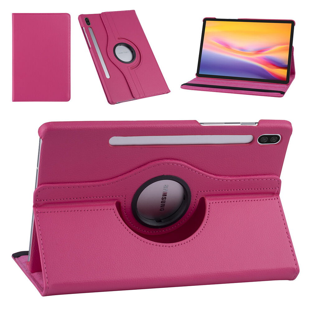 Samsung Tab S6 Hot pink Book Case Tablet - 360 degrees rotatable Samsung Tab S6 Hot pink Book Case Tablet - 360 degrees rotatable