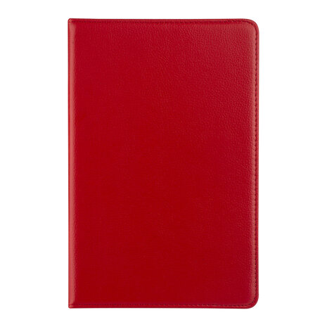 Samsung Tab S6 Rood Book Case Tablethoes - 360 graden draaibaar Samsung Tab S6 Rood Book Case Tablethoes - 360 graden draaibaar