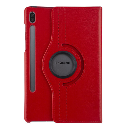 Samsung Tab S6 rouge Tablet Housse - Embossed