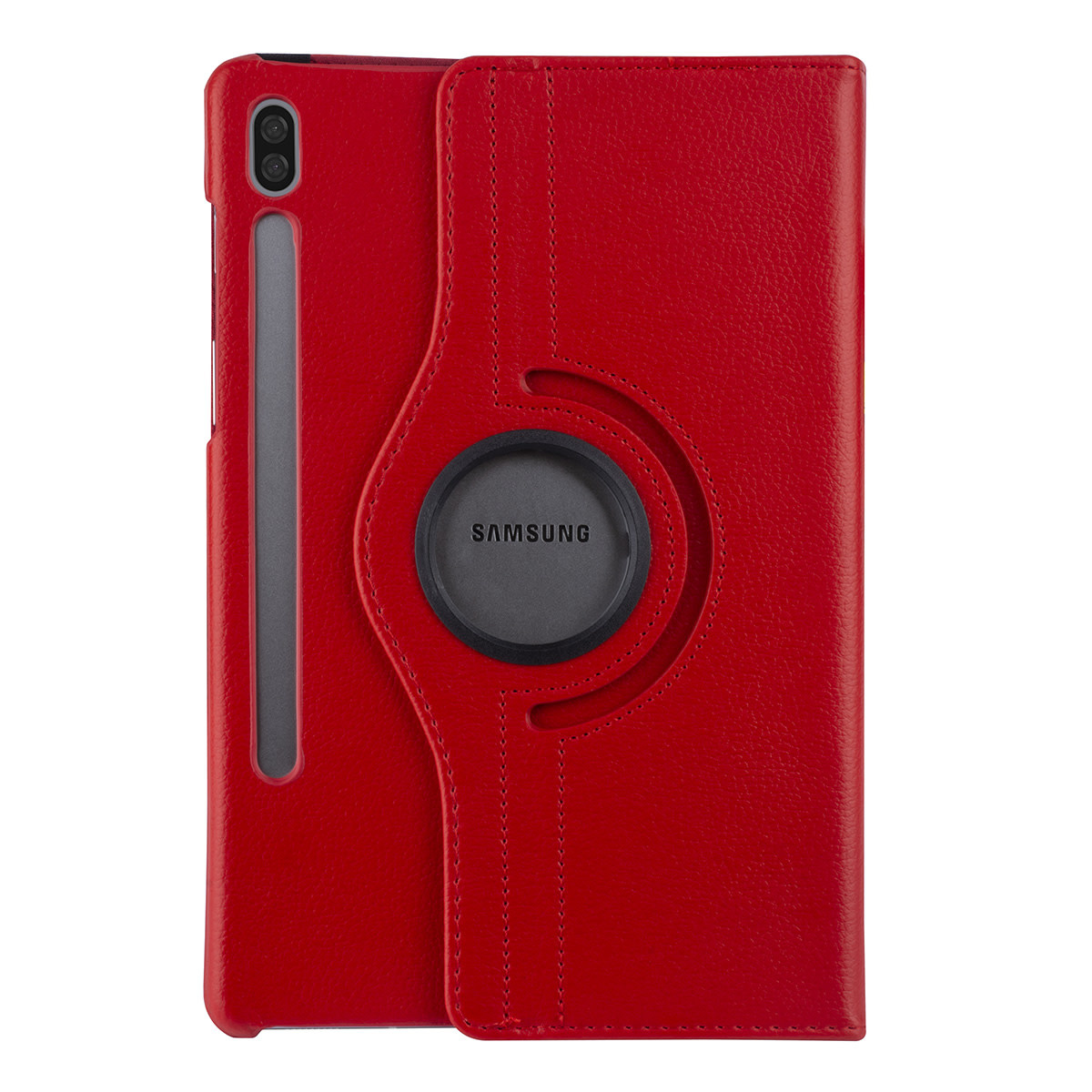 Samsung Tab S6 Rood Book Case Tablethoes - 360 graden draaibaar