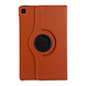 Samsung Tab S6 Lite Oranje Book Case Tablethoes - 360 graden draaibaar Samsung Tab S6 Lite Oranje Book Case Tablethoes - 360 graden draaibaar