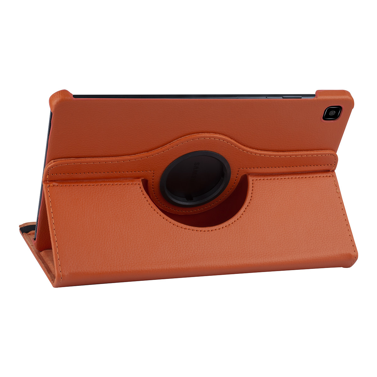 Samsung Tab S6 Lite Oranje Book Case Tablethoes - 360 graden draaibaar, foto 3 van 6