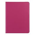Apple iPad 2-3-4 Book case Felroze Book Case Tablethoes - 360 graden draaibaar