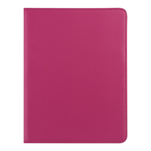 Apple iPad 2-3-4 Hot Pink Book Case Tablet - 360 degrees rotatable